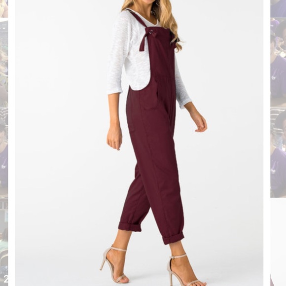 ⭐️‼️Square neck Overall jumpsuit - Picture 2 of 4